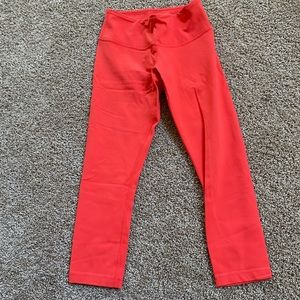 Lululemon Orange Leggings